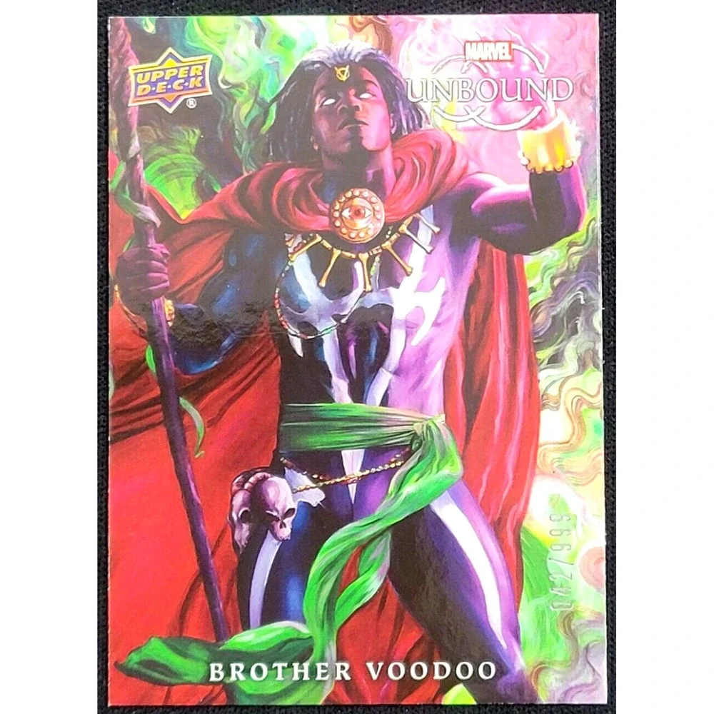 2022‎ MARVEL UNBOUND BROTHER VOODOO BASE #D 42/999